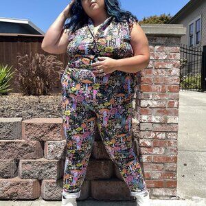 Nooworks Magical Mushrooms Coveralls